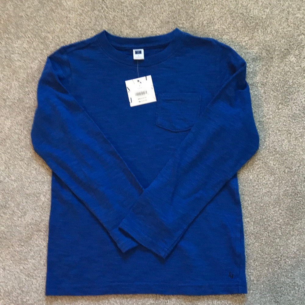 NWT Janie & Jack long sleeve t-shirt size 7
